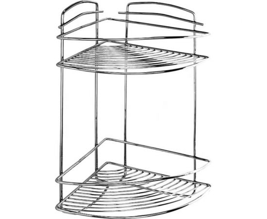 Двухъярусная угловая полка, стальная проволока Milardo 9 MI 209WC20M44 