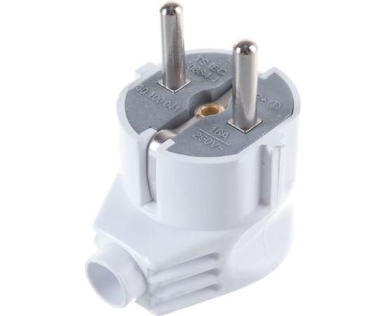 Угловая вилка с з/к Alfa 90821 