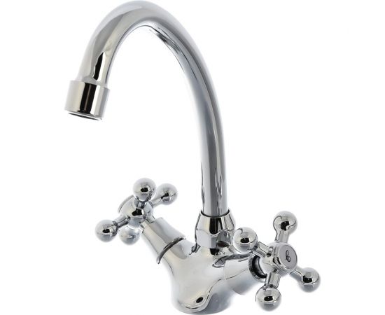 Смеситель для кухни LEDEME крест керамика L4119 65786 