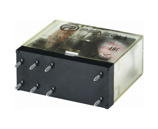 Промежуточное реле РЕЛЕОН 2 перекидных контакта 5А 24В AC RP252802400 – изображение 2