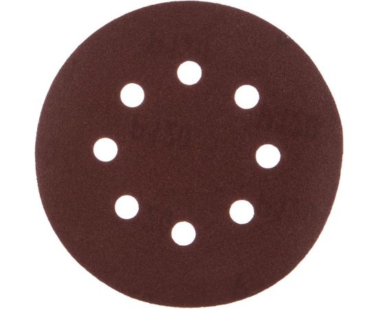 Круг абразивный перфорированный 125 мм, P120 106-125 мкм, 10 шт. SANTOOL 060202-125-120 – изображение 2