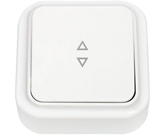 Выключатель Bylectrica 1-клавишный открытая установка, 6А проходной, серия ПРАЛЕСКА, белый, А610-147 – изображение 2