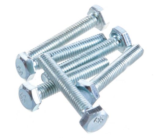Болт с шестигранной головкой Метизный двор 6x35 DIN 933. 6 шт. 4607173905956 – изображение 2