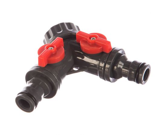 Распределитель 2-х канальный с резьбой 3/4 КУРС 76427:186 – изображение 2