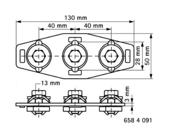 Соединитель профиля-Х Walraven BIS RapidRail 6584091 – изображение 2