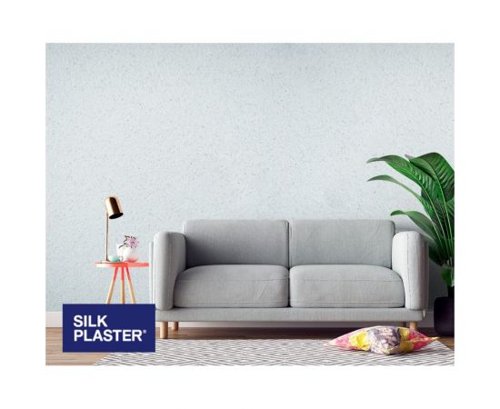 Жидкие обои Absolute Бело-голубой 868 гр Silkplaster A102 – изображение 2