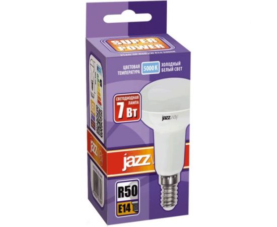Лампа Jazzway PLED-SP R50 7w 5000K E14 230/50 1033635 – изображение 2