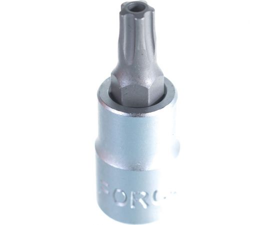 Головка-бита 1/4, 5-ти лучевая с отверстием, TS27, L=32 мм FORCE 32F3227 – изображение 2