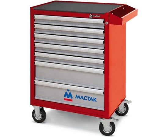 Инструментальная тележка МАСТАК ОПТИМА 7 полок, красная 521-07581MR – изображение 2