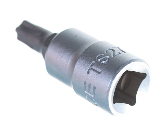 Головка-бита 1/4, 5-ти лучевая с отверстием, TS27, L=32 мм FORCE 32F3227 – изображение 3