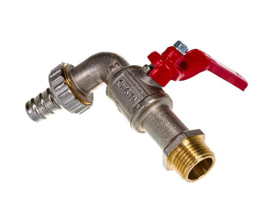 Сливной шаровой кран ITAP со штуцером, рычаг, 1/2"" /10/120/ 132/1/2 1320012 – изображение 3