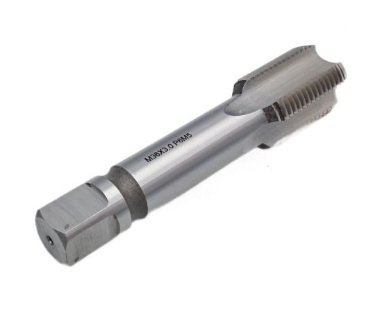 Машинно-ручной метчик TORNERI М36х3 Р6М5, для глухих отверстий 038217 – изображение 3