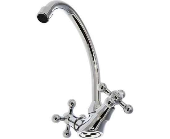 Смеситель для кухни LEDEME крест керамика L4119 65786 – изображение 3