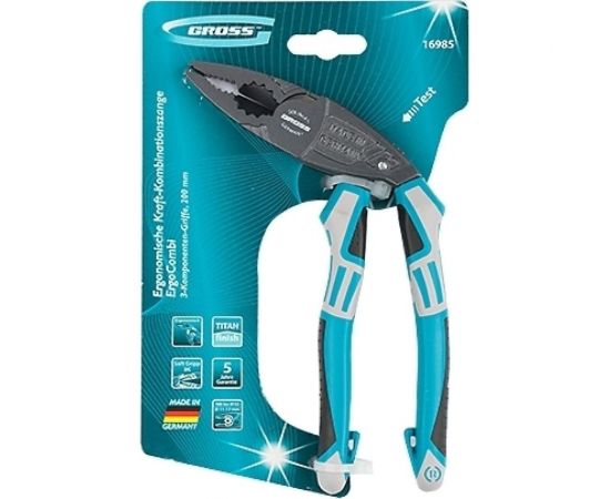 Комбинированные плоскогубцы с изогнутой головой GROSS 16985 – изображение 3
