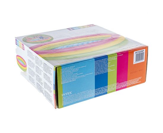 Бассейн надувной Intex Радуга 57422 – изображение 4