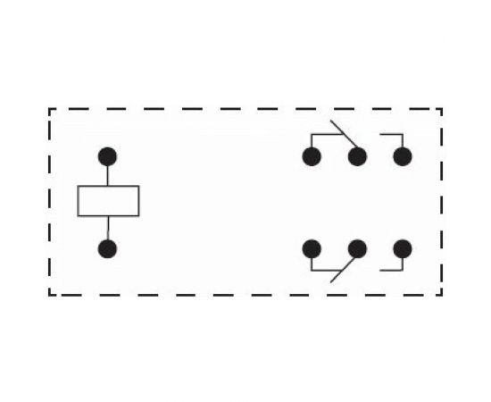 Промежуточное реле РЕЛЕОН 2 перекидных контакта 5А 24В AC RP252802400 – изображение 4
