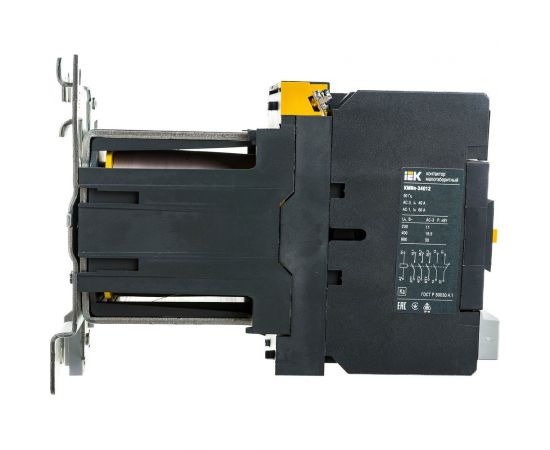 Контактор IEK КМИп-34012 40А, 230В/АС3, 1НО, 1НЗ KMD31-040-230-11 – изображение 4