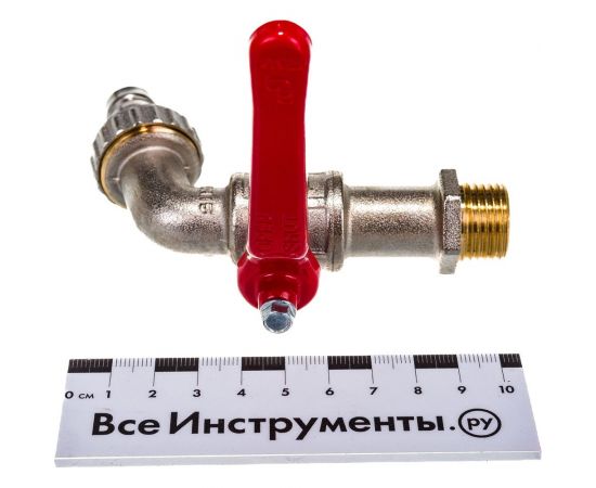 Сливной шаровой кран ITAP со штуцером, рычаг, 1/2"" /10/120/ 132/1/2 1320012 – изображение 4