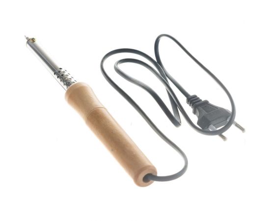 Паяльник Mos деревянная ручка 60 Вт 60468М – изображение 5