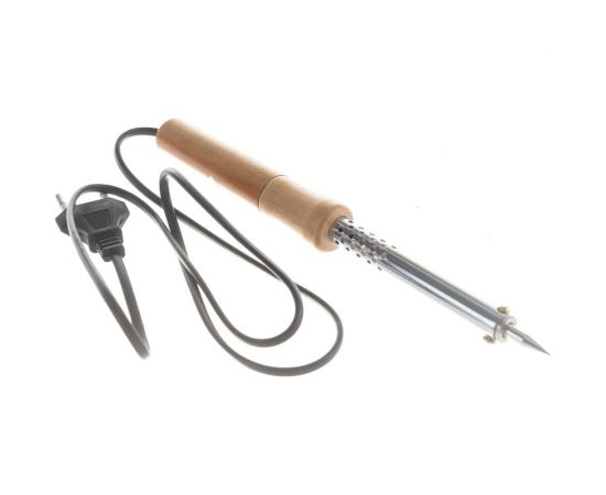 Паяльник Mos деревянная ручка 60 Вт 60468М – изображение 6