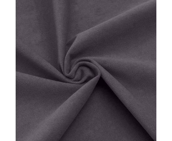 Бескаркасное кресло-кровать Mypuff Антрацит, мебельный велюр kv_472 – изображение 7