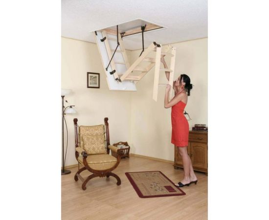 Чердачная лестница OMAN TERMO 70х120 см, h-280 см УТ000000062 – изображение 7