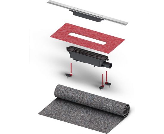 Профиль для душа TECE 120 см 671200 – изображение 9