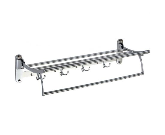 Откидная полка для полотенец Savol 60 см, хром S-009099 23175 