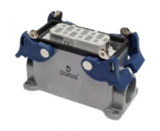 Розетка Emas 4-фиксатора, боковой ввод, 6 полюсов, 35А, 400В. EBM606PD14 