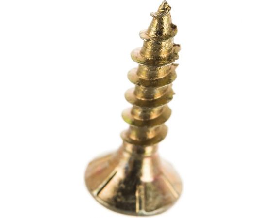 Шуруп Rusconnect CS 03516 с/нарез. д/дерева, потай, 3,5х16, 1000 шт. Желтый цинк 313516 