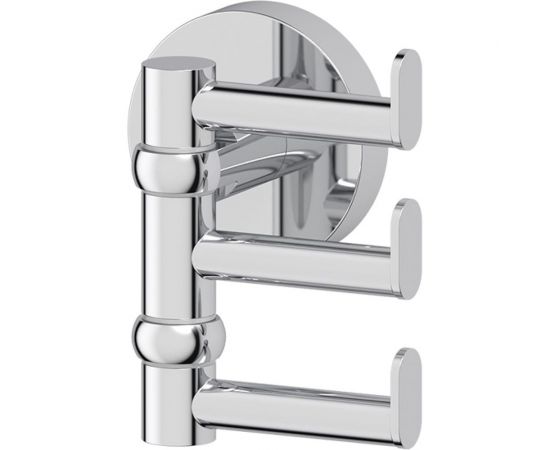 Тройной поворотный крючок Artwelle хром HAR 010 