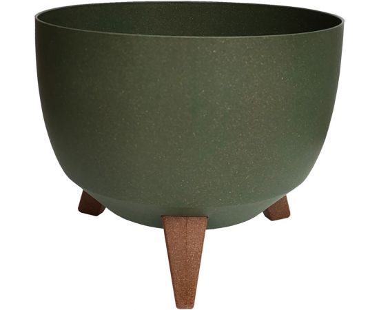Кашпо на ножках LAMELA Sp.z o. ROMA ECO 920 29х23 см, зеленое 062537 