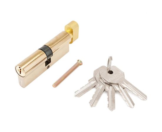 Цилиндровый механизм Стандарт BP (35x10x35 мм; 5 ключей; английский ключ; вертушка) 11116 