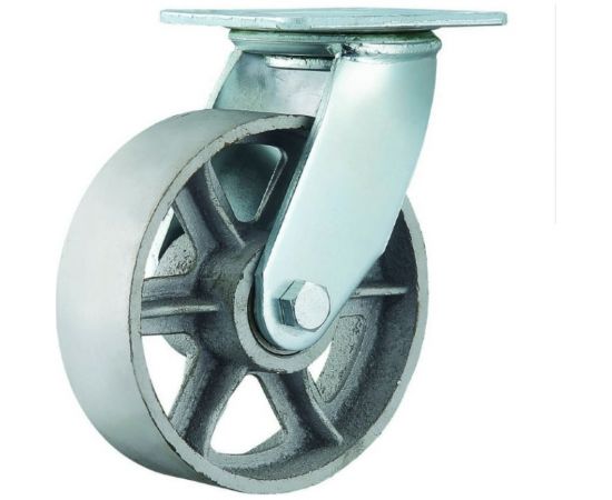 Колесо термостойкое поворотное со спицами 152 мм MFK-TORG 1132152 