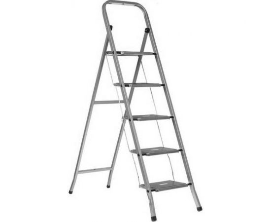Стальная лестница-стремянка FIT 5 широких ступеней 65384 
