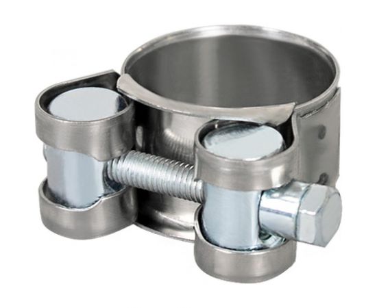 Силовой хомут из нержавеющей стали KRAFT W2, 26-28 мм, уп. 5 шт. KT 880516 