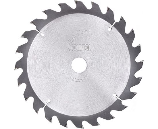 Диск пильный по дереву №GT323 (160х20 мм; 1.8/1.2 мм; 24Z ATB; продольный/быстрый рез) Goldtol 16020-2421 