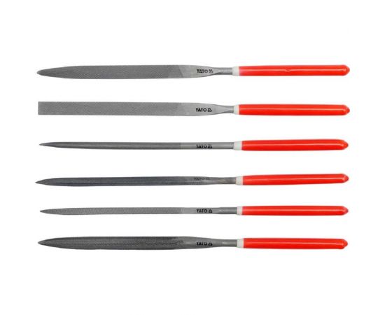 Набор надфилей YATO 160x75мм, 6пр YT-6161 