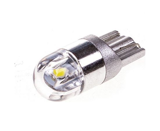 Автолампа диод T10 W5W 2 SMD 1-контурная без цоколя белая SKYWAY S08201241 