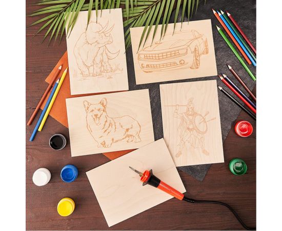 Доски для выжигания REXANT «Набор № 2 формат А5» 12-0937 – изображение 2