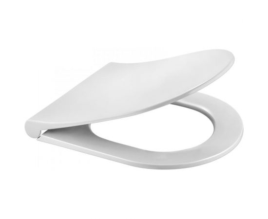 Сиденье дюропласт BERGES Toma slim SO крепление микролифт, быстросъемное, металл 017603 – изображение 2