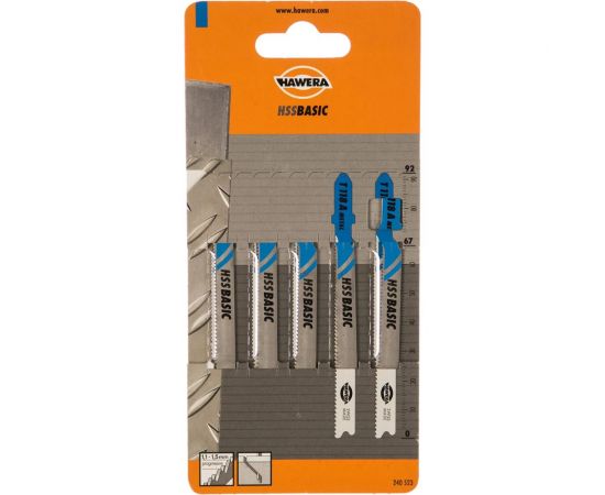 Пилка лобзиковая T 118 А (5 шт; HSS) HAWERA F00Y240523 – изображение 2