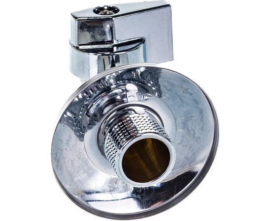 Кран Uni-Fitt НН 1/2"" х 3/4"", для подключения стиральных/посудомоечных машин, хром 181A2300 – изображение 2