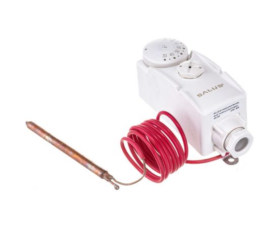 Электрический термостат Salus Controls с выносным датчиком, диапазон TC-30-90, 220 В AT10F – изображение 2
