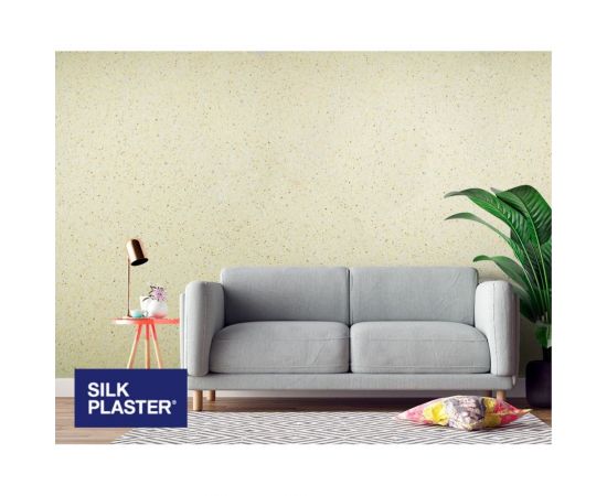 Жидкие обои Absolute Желтый пастельный 833 гр Silkplaster A302 – изображение 2