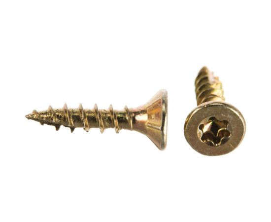 Шуруп Rusconnect CS 03516 с/нарез. д/дерева, потай, 3,5х16, 1000 шт. Желтый цинк 313516 – изображение 2