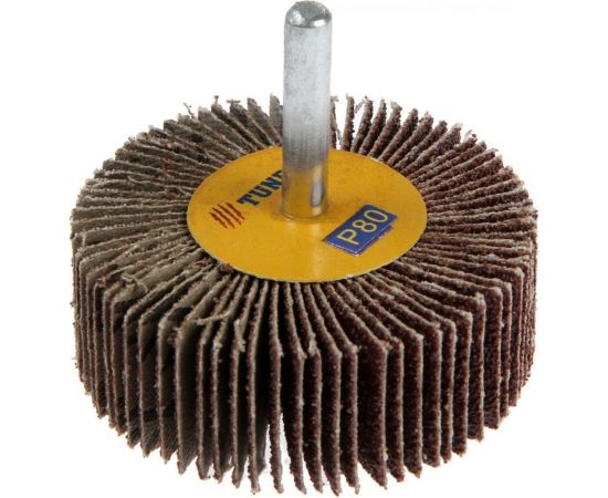 Круг лепестковый радиальный (60х20х6 мм; Р80) TUNDRA 1875464 – изображение 3