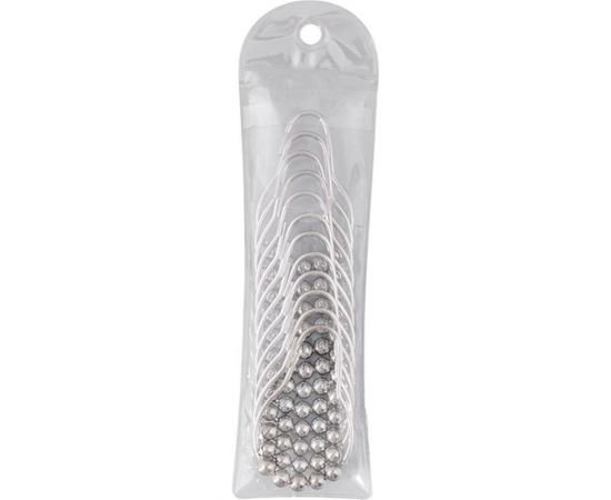 Набор колец для штор в ванную МУЛЬТИДОМ 12 шт Шик NEW VL34-65 – изображение 3