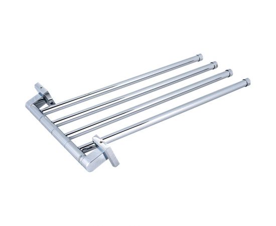 Поворотный держатель для полотенец Savol четверной, хром S-009504 23243 – изображение 3
