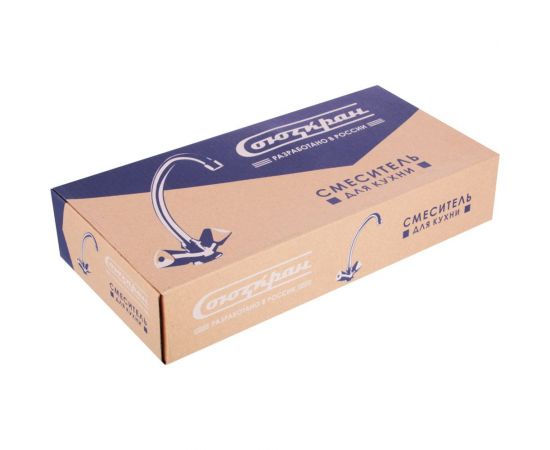 Кран для холодной воды СоюзКран керамическая кран-букса 1/2, хром, цинк SK06-T308 567-048 – изображение 3